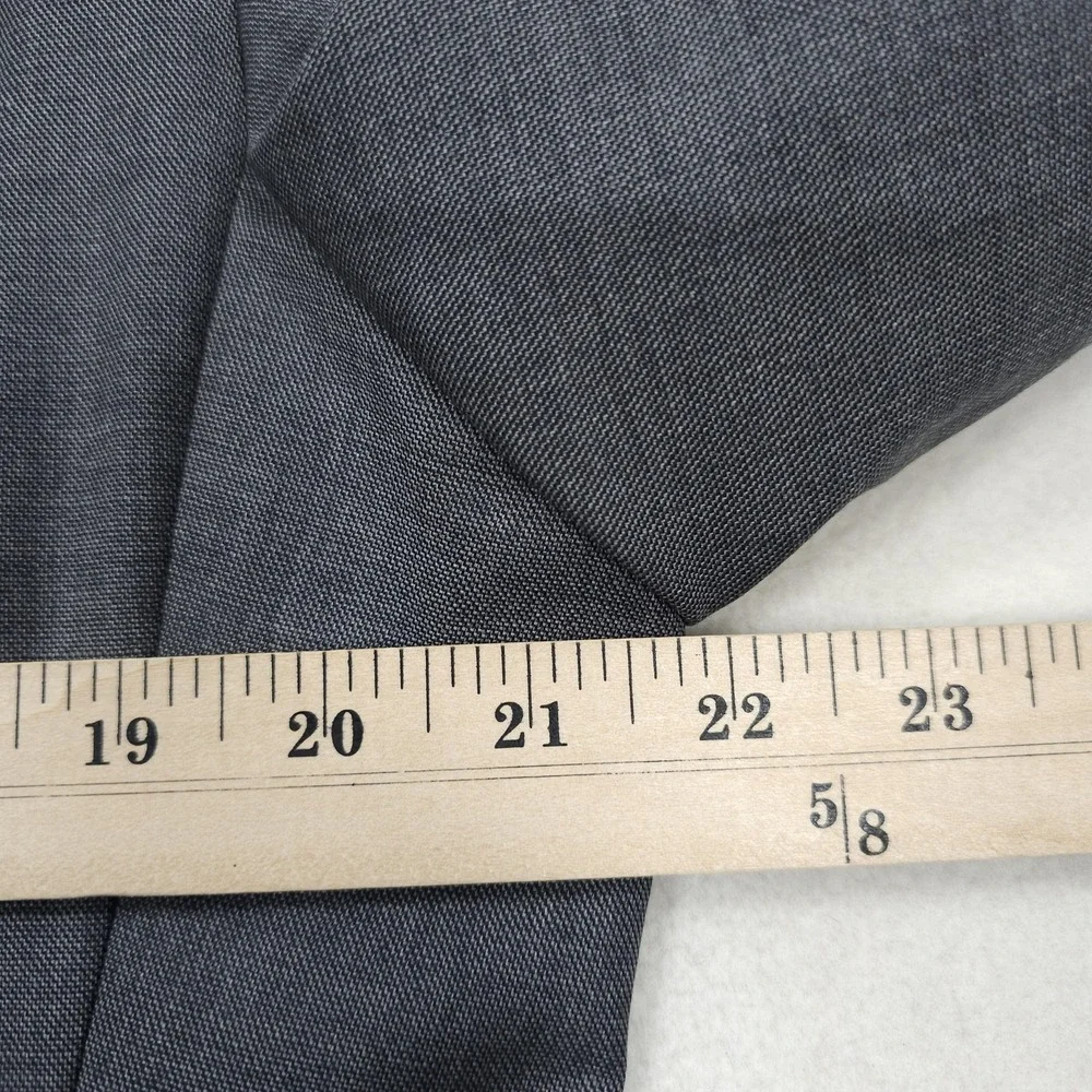 Banana Republic Blazer Mens 42R Gray Slim Fit Marzotto Wool Sport Coat Jacket